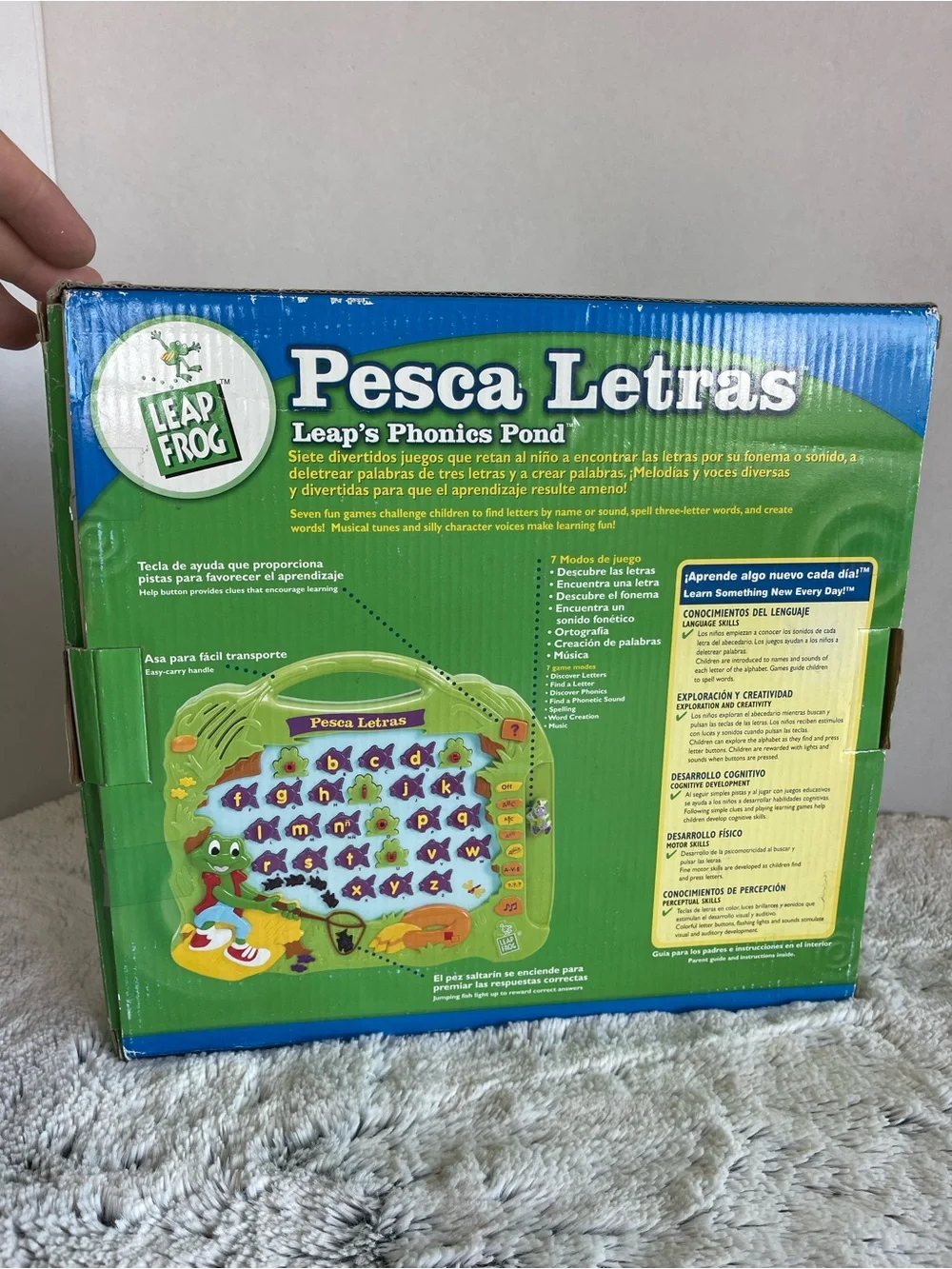 LeapFrog Leap's Phonics Pond (Spanish Version)  Pesca Letras